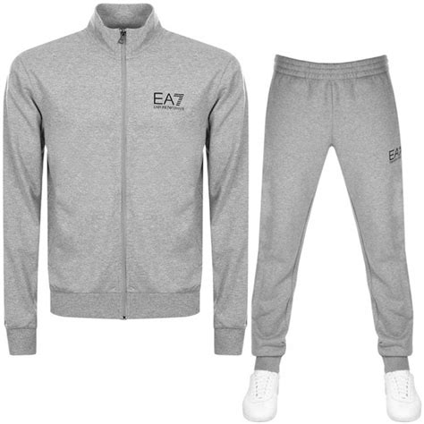 armani ladies tracksuit|women's armani tracksuits grey.